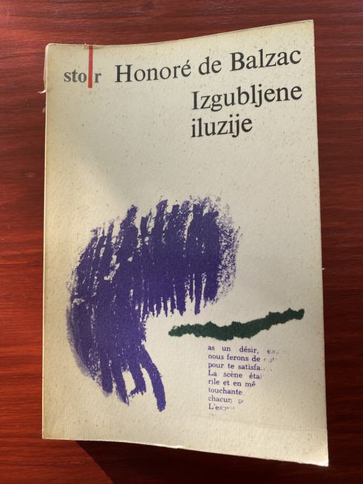 Roman IZGUBLJENE ILUZIJE, Honore de Balzac - prodam