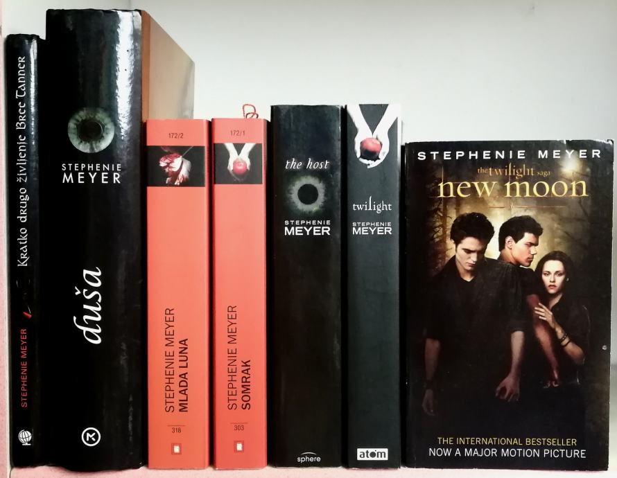 STEPHENIE MEYER  - VEČ KNJIG