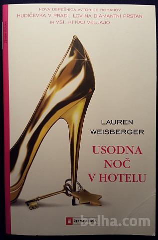 Usodna noč v hotelu - Lauren Weisberger (knjiga, roman)