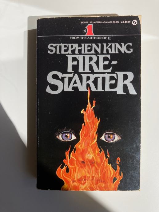 VINTAGE Stephen King: Fire-starter knjiga