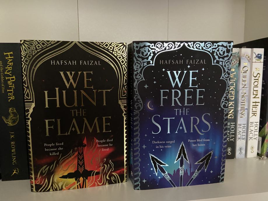 We Hunt the Flame + We Free the Stars (avtorica Hafsah Faizal)