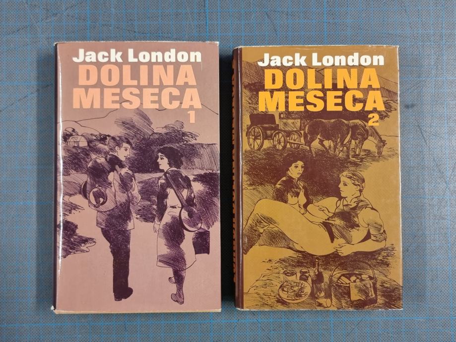 Zbirka knjig Dolina meseca, Jack London, prodam