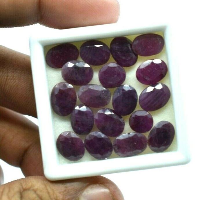 naravni rubin burma 39,90ct...19kom