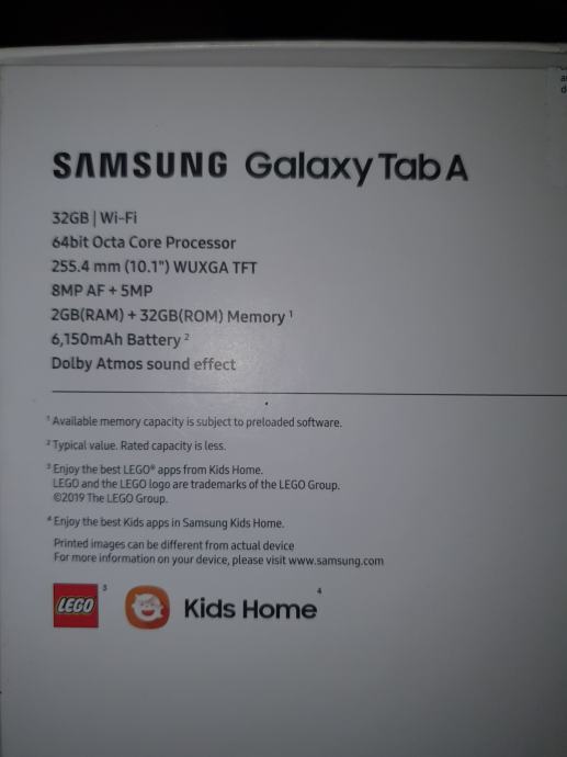 samsung tab a sm 510