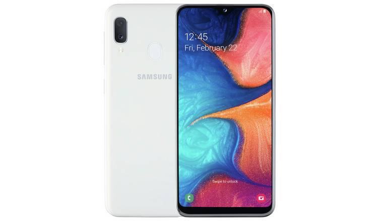 samsung galaxy a20e white