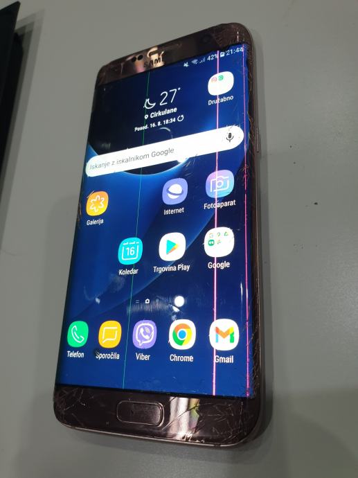 Samsung Galaxy S7 Edge Sm G935f Rose Gold 32gb