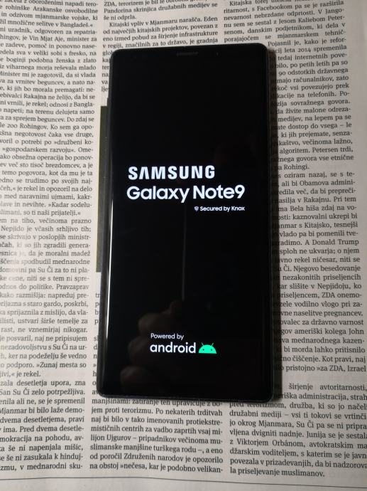 samsung galaxy note 9 cena