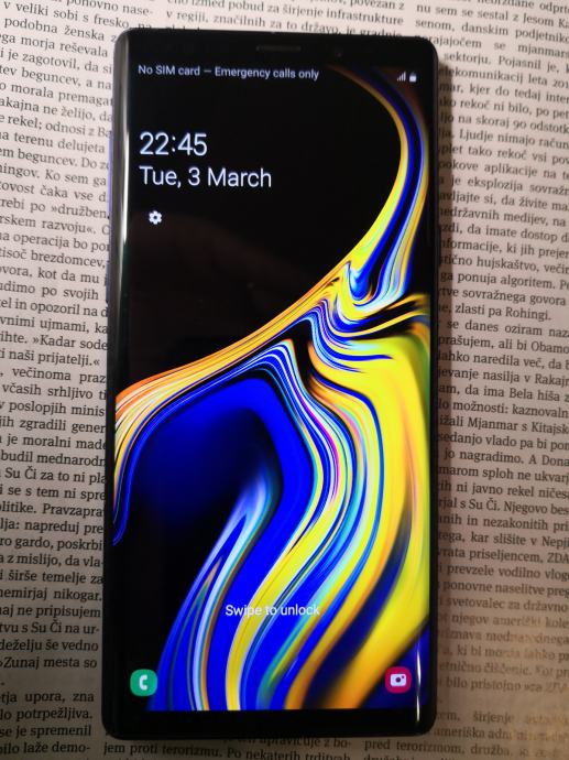 samsung galaxy note 9 cena