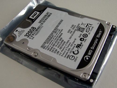 WD Black 320GB - 2,5 - za prenosnik - NOVO !!!