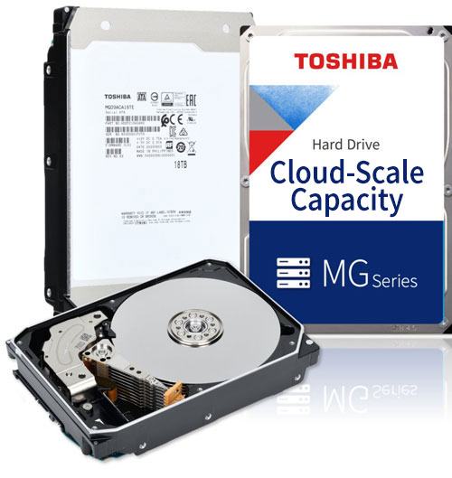 Toshiba Enterprise 18TB MG09 7200 več kosov