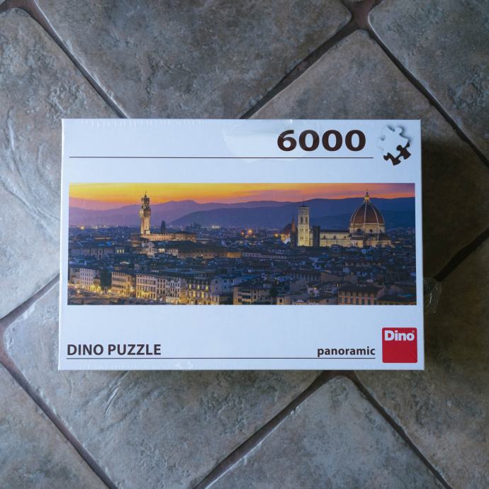 Dino Panoramic Puzzle 6000 tk Golden Firenze