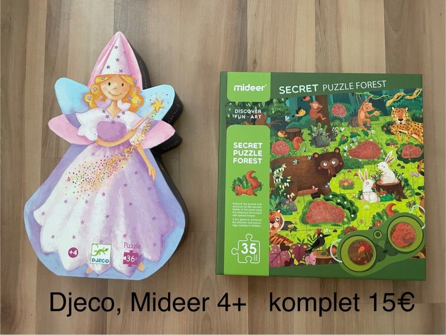 PUZZLE Djeco, Mideer, Ravensburger, Clementoni