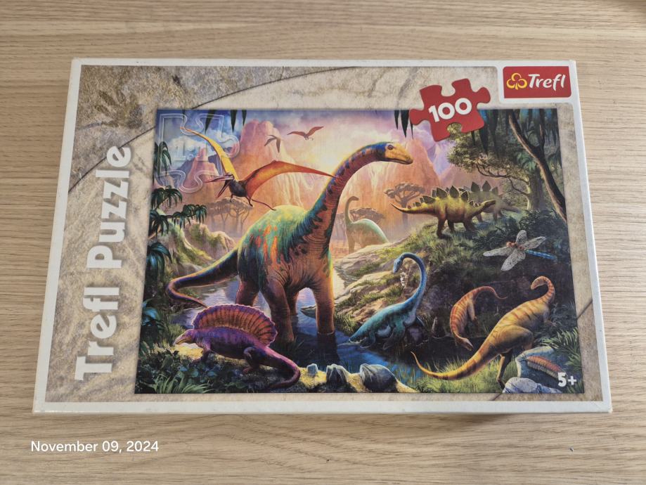 Puzzle, Sestavljanka dinozavri