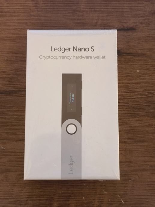 Ledger Nano S, denarnica za kriptovalute