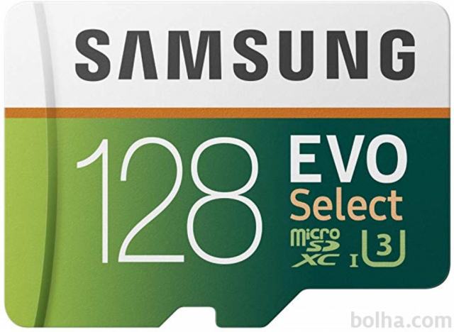 Samsung EVO Select 128 GB microSD XC UHS-I U3