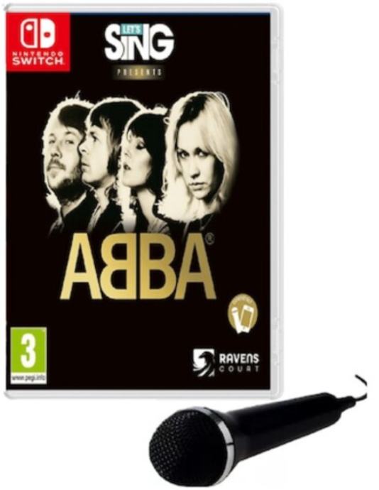 Nintendo Switch igra - Lets Sing: Abba + en mikrofon