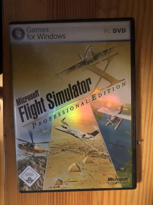 DVD igra "Flight simuator" - professional edition