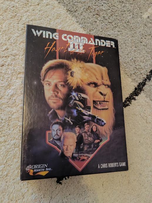 Vintage igra za PC Wing Commander III Big Box