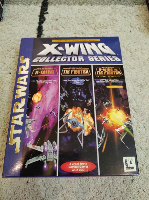 Vintage zbirka iger za PC X-Wing Collector Series Star Wars Big Box