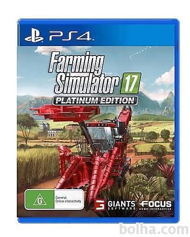 farming simulator 17 ps4 platinum edition