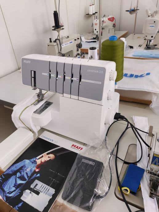 Pfaff overlock 3.0, iberdeck, nerabljen