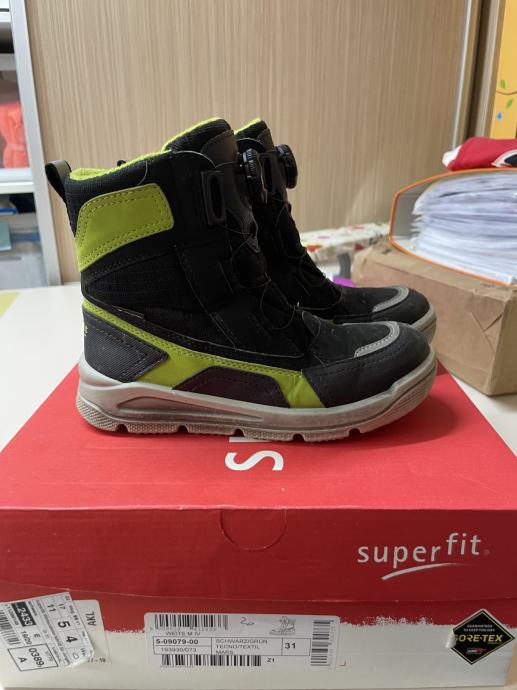 Zimski čevlji za sneg, škornji Superfit Mars Goretex, št. 31