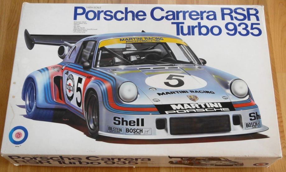 Entex Porsche carrera rsr turbo 1:8