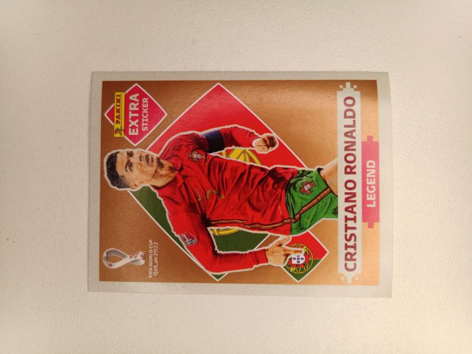 EXTRA STICKER CRISTIANO RONALDO