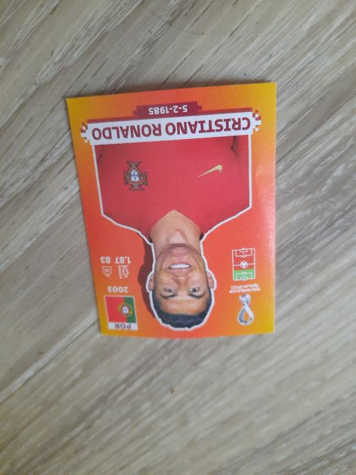 Fifa world cup stickers Cristiano Ronaldo