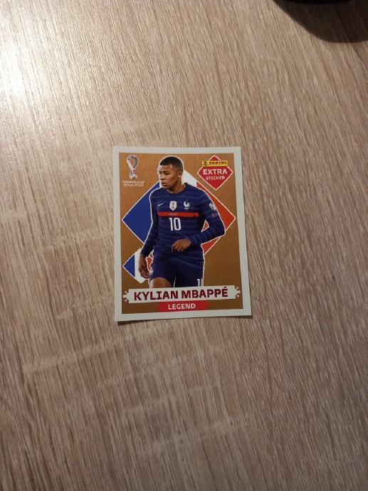 Kylian Mbappe extra sticker bronze