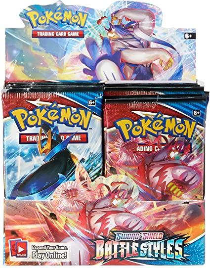 Pokemon booster box battle styles