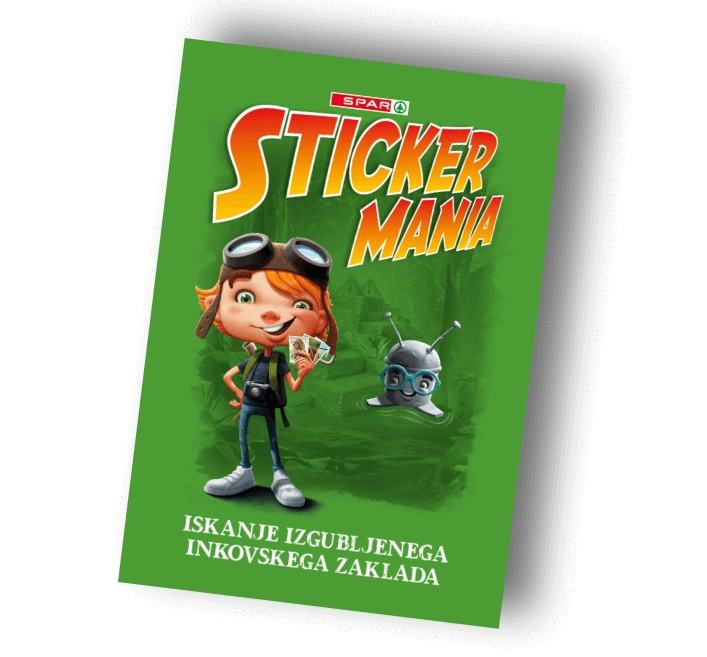 SPAR SLIČICE STICKERMANIA