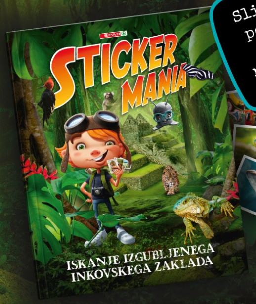 Sticker Mania Špar Menjam