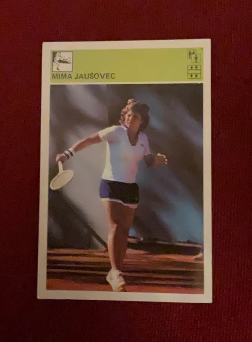 Kartica Svijet sporta, Mima Jaušovec, 1980