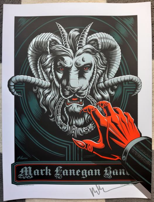 Mark Lanegan Band 2019 Tour poster