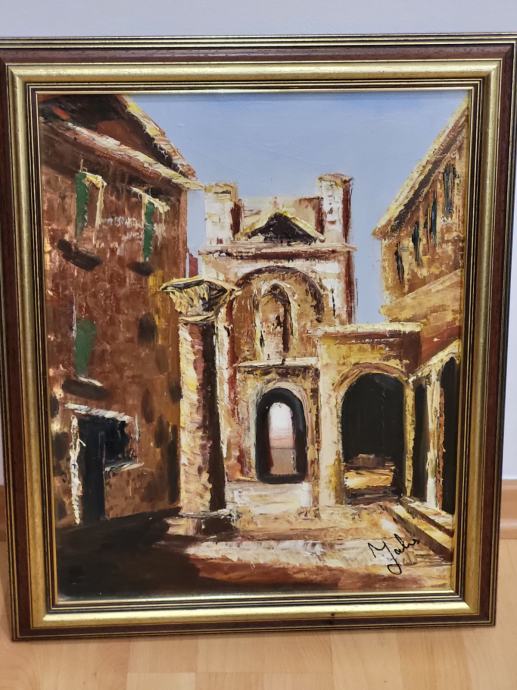 olje na platnu 57x47 (Korčula