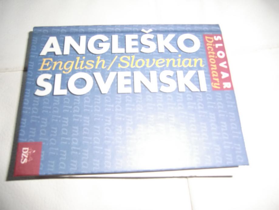 ANGLEŠKO SLOVENSKI SLOVAR