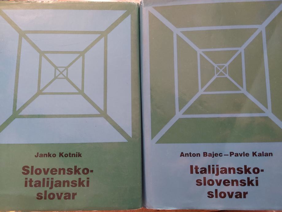 BAJEC, KALAN ITALIJANSKO SLOVENSKI SLOVAR