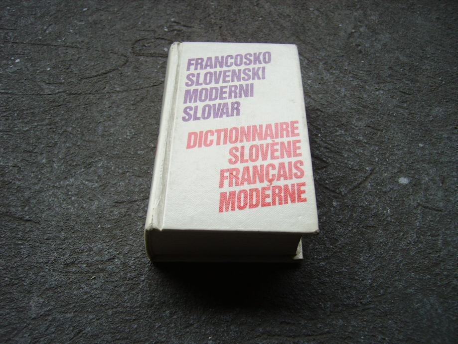 Francosko-slovenski, slovensko-francoski žepni slovar