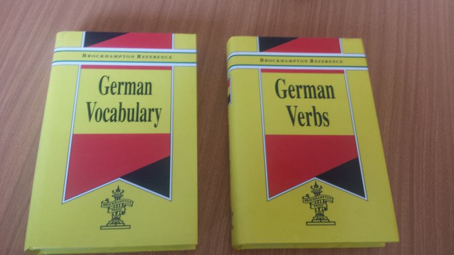 GERMAN VOCABULARY OR VERBS PHRASEBOOK  BROCKHAMPTON REFERENCE