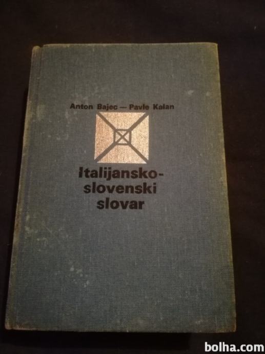 Italijansko slovenski slovar