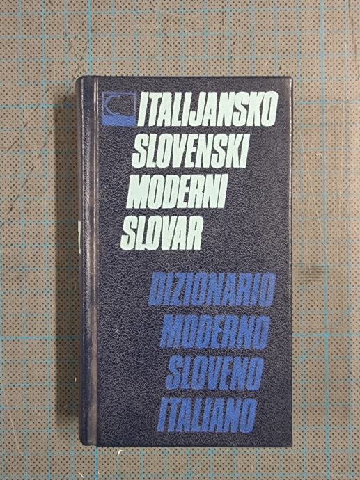 Slovensko-italijanski slovar, Anton Grad, lepo ohranjen, prodam