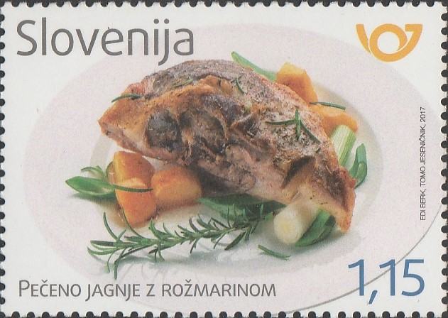 SLOVENIJA - (MI.1278)  PEČENO JAGNJE