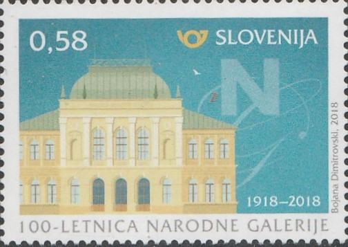 SLOVENIJA - (MI.1287)  100 LET NARODNE GALERIJE