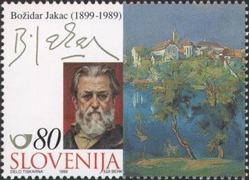 SLOVENIJA - (MI.273)  BOŽIDAR JAKAC