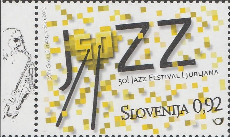 SLOVENIJA - (MI.734)  JAZZ FESTIVAL