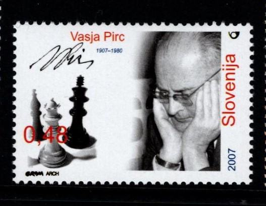 Znamke Slovenija 2007 - Vasja Pirc