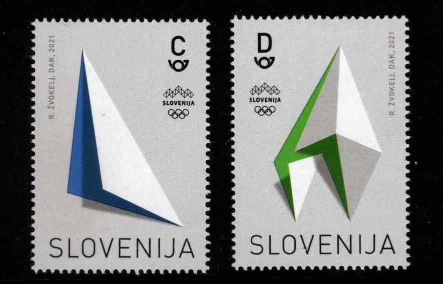 Znamke Slovenija 2021 - serija olimpijske igre