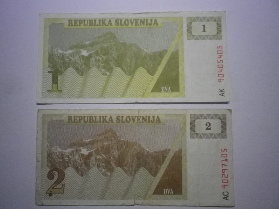 SLO - VREDNOSTNA BONA 1,2 TOLARJEV - XF