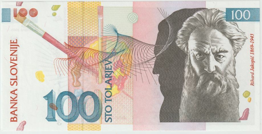 SLOVENIJA 2003 - (SI-P31a)  BANKOVEC 100 TOLARJEV  UNC